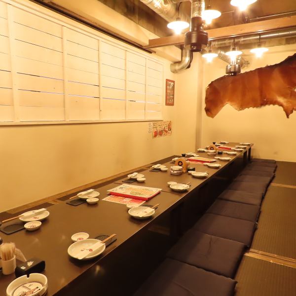 《Banquet room for up to 20 people OK》We have a banquet room that can be used by up to 20 people! At our Niigata store, we have many courses with all-you-can-drink, so please use them for all kinds of banquets! Please use the private tatami room banquet at ♪ Please enjoy the popular horse meat dishes and sake together ♪