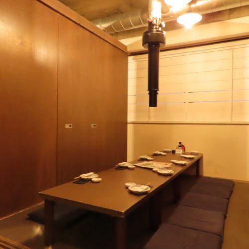 [Private room with tatami room: 4 to 8 people] Please use it in various scenes! The seats and space are perfect for small groups and small banquets. Please come and visit us when you come to Niigata Station.We have a 120-minute all-you-can-drink course, so please make a reservation according to the number of people and your budget!