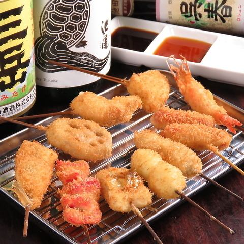 本場・大阪スタイルの串揚げ食べ放題解禁！