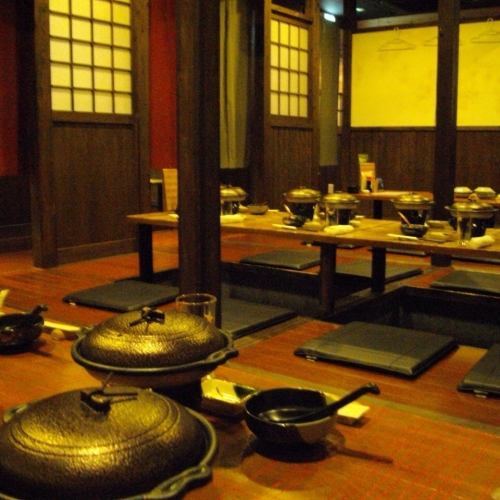 Tatami room for up to 70 people!