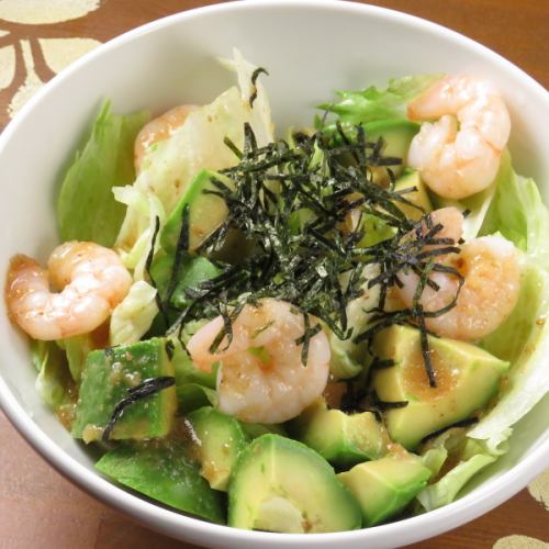 shrimp and avocado salad