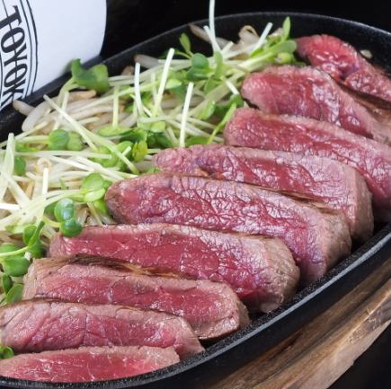 "December only" [Horse meat steak] We love horse meat. 8 dishes with a toast and draft beer, 3 hours of all-you-can-drink → 4500 yen Sakura meat steak