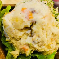 Horse Soboro Potato Salad