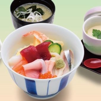 【ランチ】海鮮ちらし　1,518円