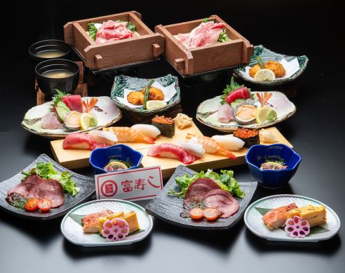 飲放付6000円コースが人気
