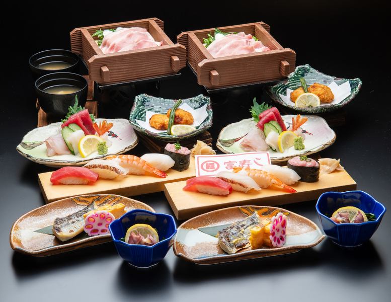 120分飲み放題付きコースは5000円～ご用意