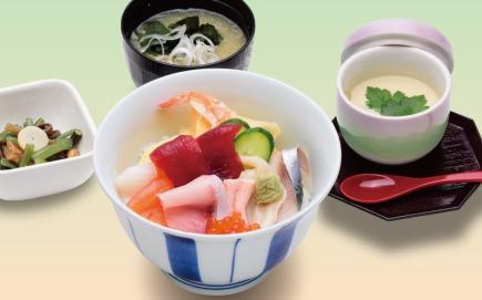 【ランチ】海鮮ちらし　1,738円