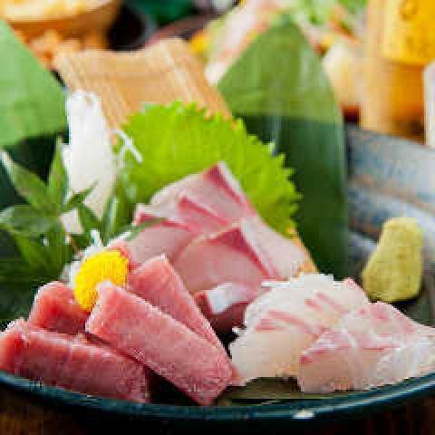 鮪魚刺身/鮭魚刺身/鯛魚刺身/海鮮生魚片