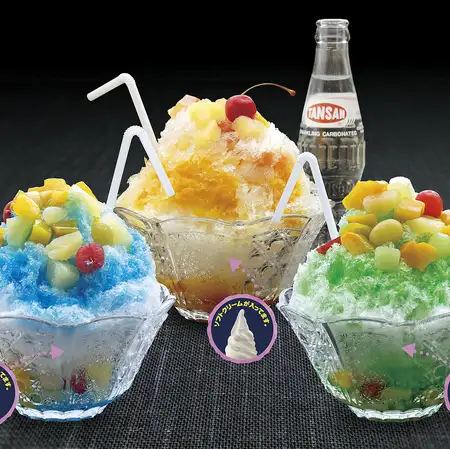 氷クリームソーダ