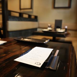 The seating is also ◎ table seating.We also offer special course dishes that are packed with our popular menu.Please use for various banquets and drinking parties.