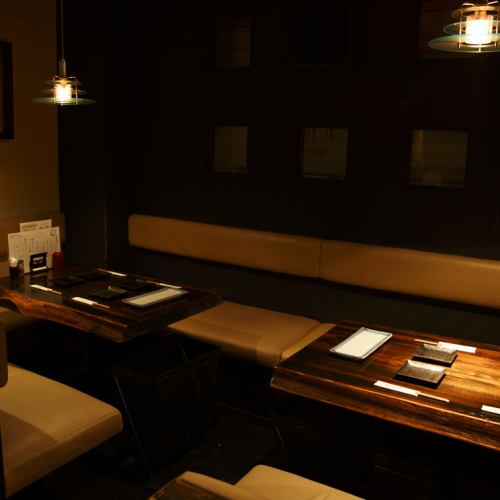 A popular seating area for 8 people