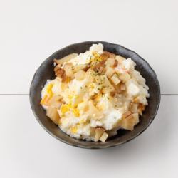 Smoked daikon radish potato salad