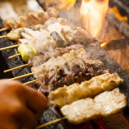 水道橋でこの価格！1本99円～の本格店内仕込み串焼き