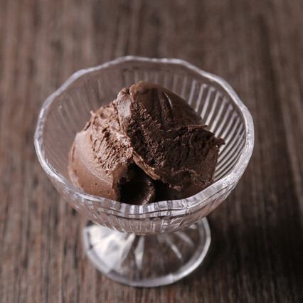 Belgian chocolate ice cream