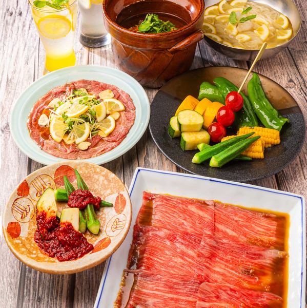 夏の味覚フェアー開催！お肉はもちろん季節限定のメニューや逸品、麺ご飯物、ドリンクなど品数豊富にご用意