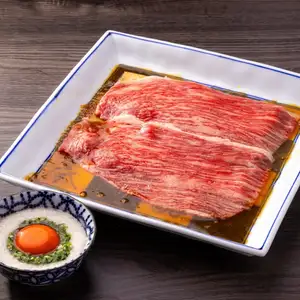 特選しゃぶロース 夏のとろろ月見だれ