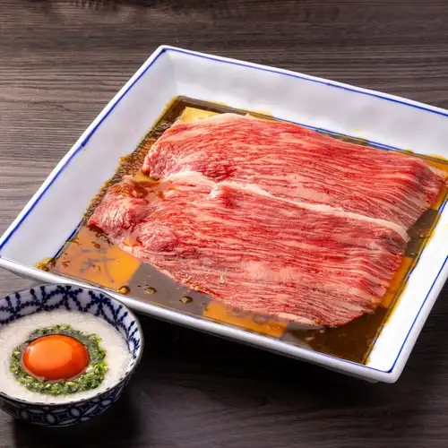 特選しゃぶロース 夏のとろろ月見だれ
