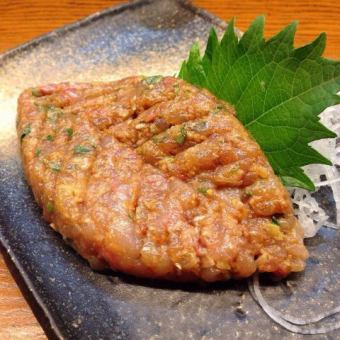 今日の魚は？ 本日のなめろう