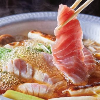Choose your own luxurious hot pot course! Includes a relaxing 150-minute all-you-can-drink option [¥8,000 per person] ● Perfect for welcome and farewell parties!
