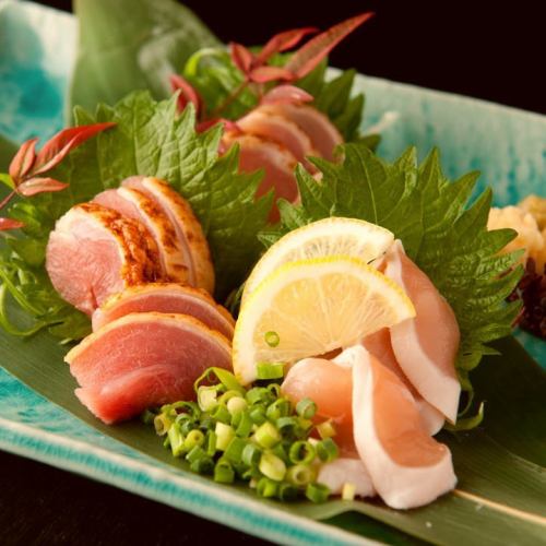 Enjoy Kyobenijidori, Daisen chicken, etc.