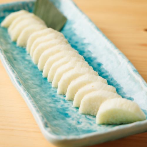 Wasabi pickled yam