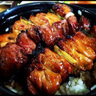 Yakitori rice bowl 490 yen