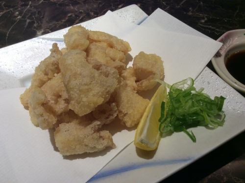 鶏皮揚げぽん酢