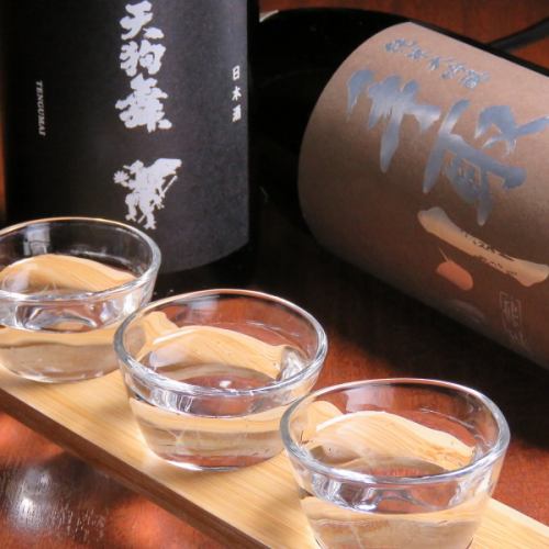 北陸呑み比べセット1200円(税抜)