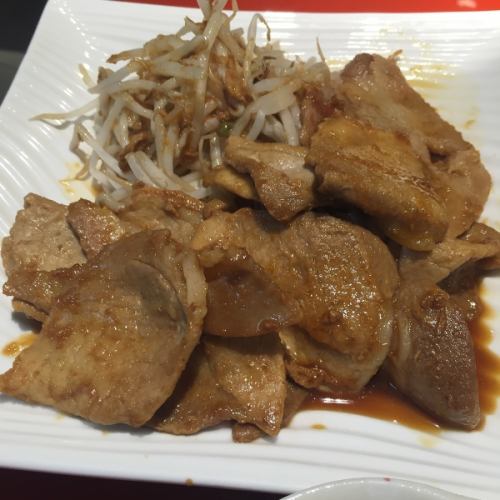 豚の生姜焼き【白ごはん付き】