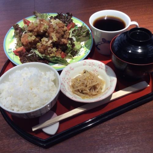油淋鶏定食