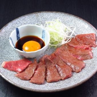 上州牛サーロインの焼きしゃぶ
