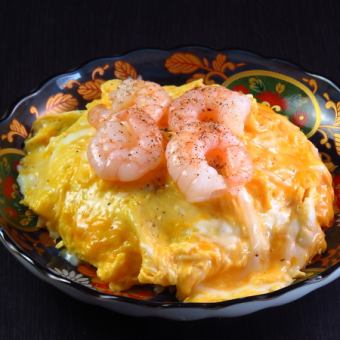 海老たまご炒飯