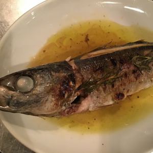 Grilled horse mackerel 400g