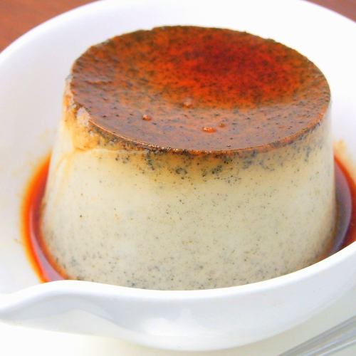 Homemade! Black sesame pudding