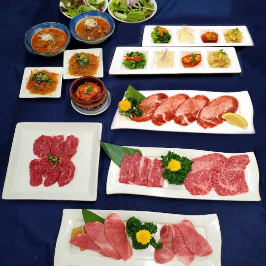 ★2時間飲み放題込★【牛タンから始まる 松阪牛コース】
