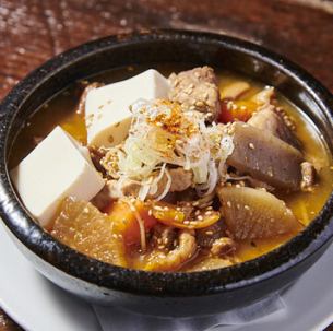 ＜絶品＞特製ホルモン&すじ煮込み/韓国岩のり(韓国海苔)