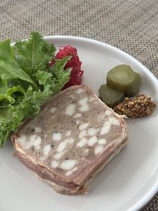 Pate de campagne with whole grain mustard
