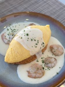 限量版虾仁芝士奶油蛋卷饭