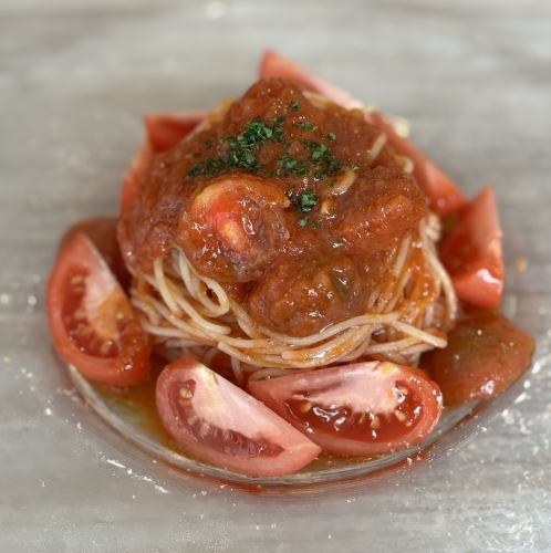 Cold Capellini with Tomatoes