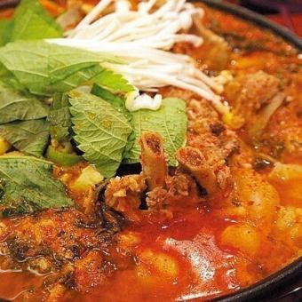 【選べる韓国鍋コース】＋2,000円(税込)で2時間飲み放題