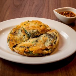 Seafood pancake