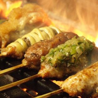 つくねの盛り合わせ