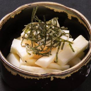 山芋のワサビ漬け