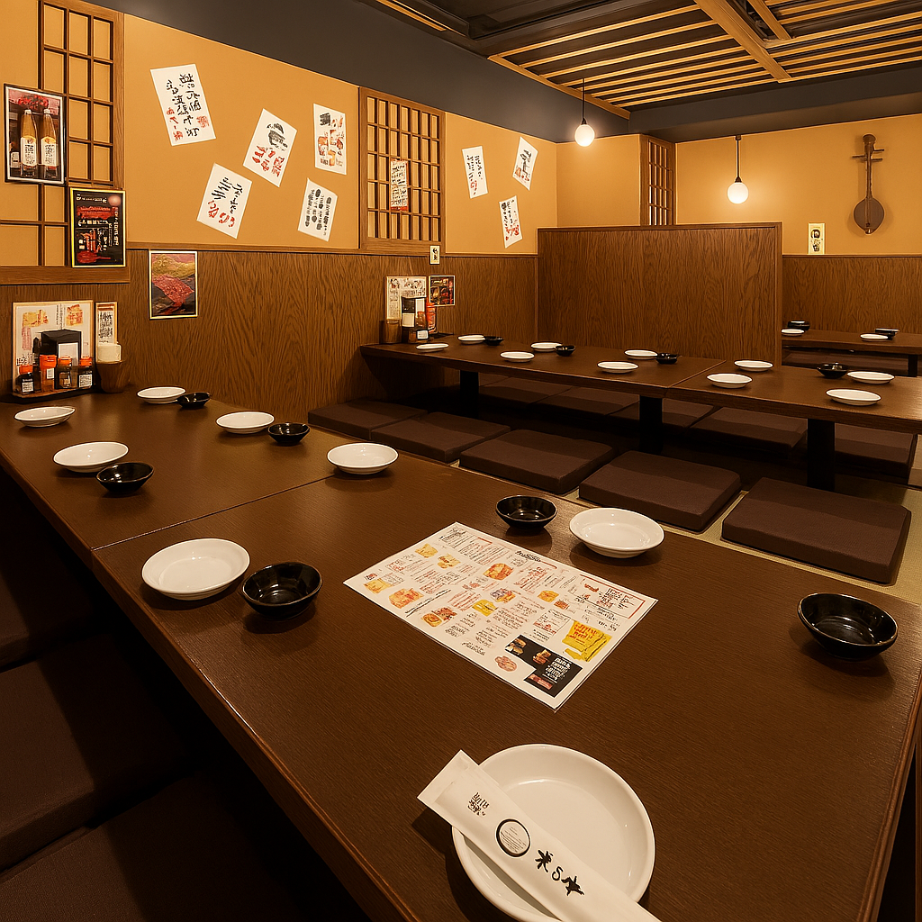 駅近くなので集合&解散がスムーズ◎最大宴会は約35名様まで!