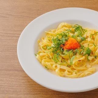 ウニクリームソースのタリアテッレ