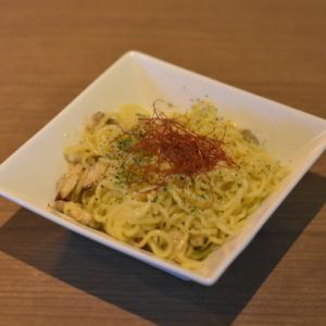 Peperoncino-style mixed soba noodles