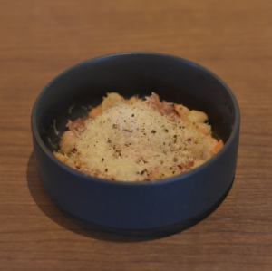 Shrimp and prosciutto carbonara