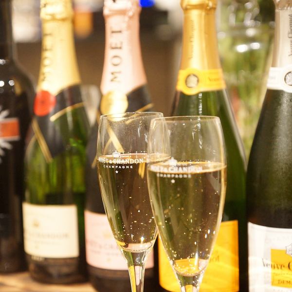 [Limited plan for birthdays and anniversaries ♪] With a toast with sparkling wine
