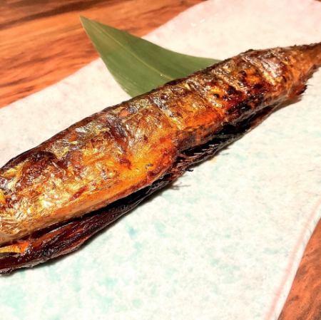 pacific saury (Pacific saury) from Choshi, sun-dried with soy sauce