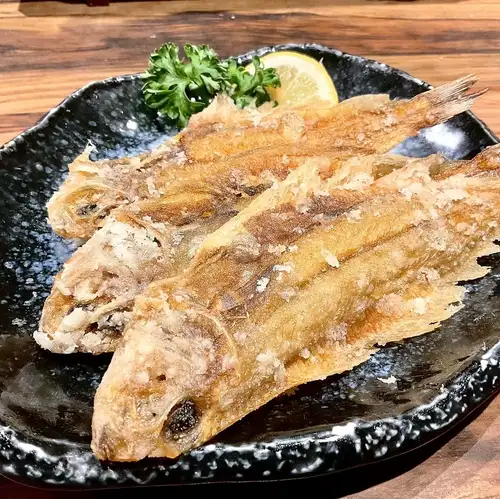 干しカレイ唐揚げ